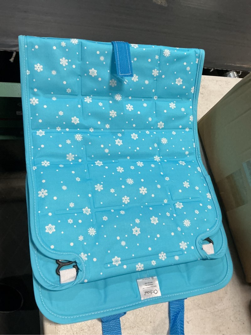 Condition photo showing New/Like New for orzbow car seat cooling pad with insulated bag, carseat cooler pad for babies toddler kids infant, portable baby cooling pad for hot summer to keep comfortable, blue