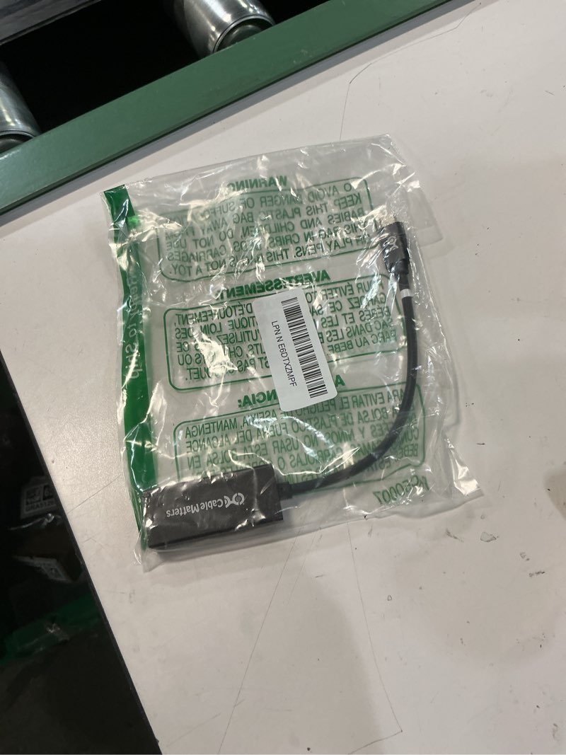 Condition photo showing Good Condition for cable matters 32.4gbps unidirectional usb c to displayport 1.4 adapter, 4k@240hz, 8k@60hz, and hdr support - thunderbolt 4 / usb4 compatible with ipad pro, iphone 16/15 pro, macbook, xps, surface