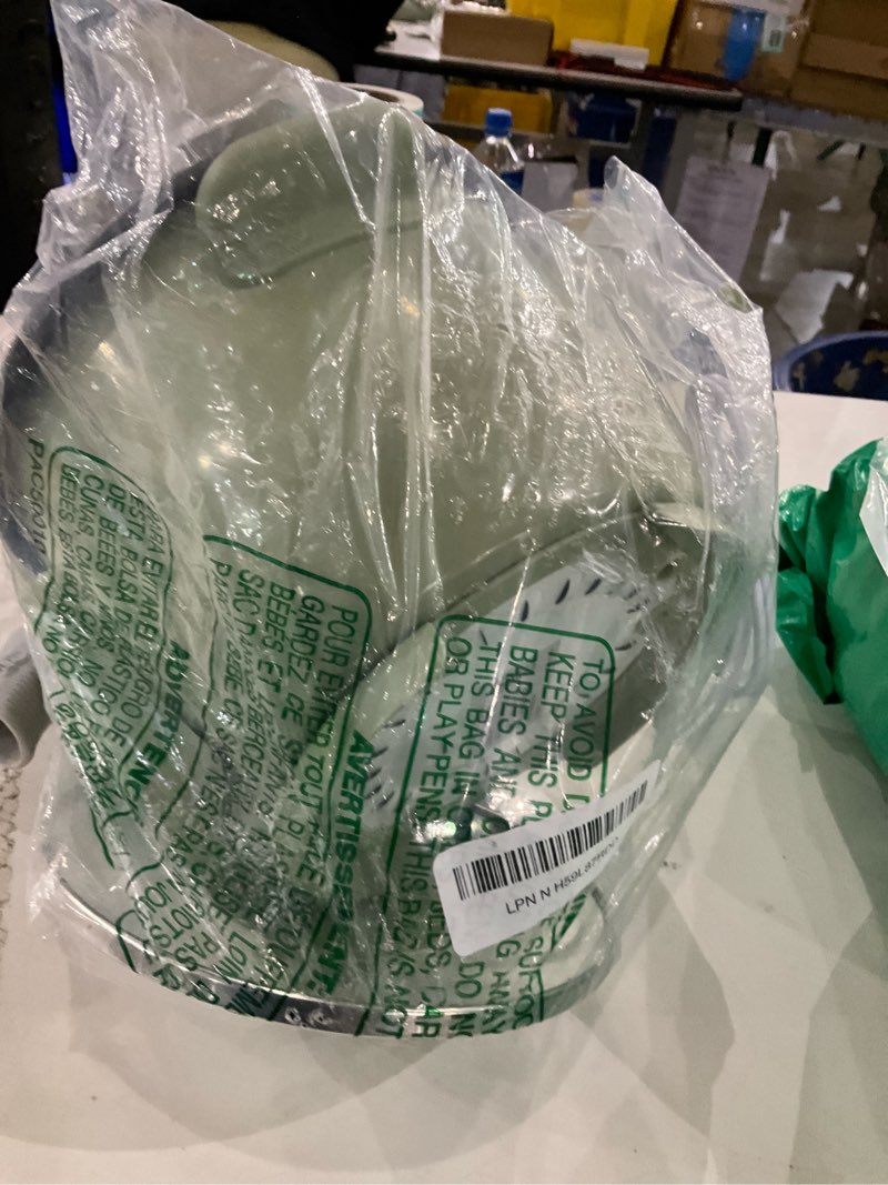 Condition photo showing New/Like New for GreenLife Rice Cooker with Removable PFAS-Free Nonstick Pot, 3-Cups Uncooked/6-Cups Cooked, One-Switch Design, Auto Keep Warm Function, Soup, Grains, Oatmeal, Wood Handle, Sage Green