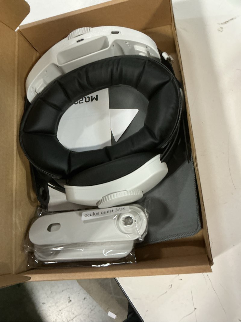 Condition photo showing Good Condition for Kawaye for Meta Quest 3S/Quest 2/Quest 3 Head Strap, Double Knobs Adjustable Elite Strap Replacement,VR Headset Strap with Two Large Support Pad Enhanced Support, Reduce Pressure-MQ2000 Comfort Head Strap