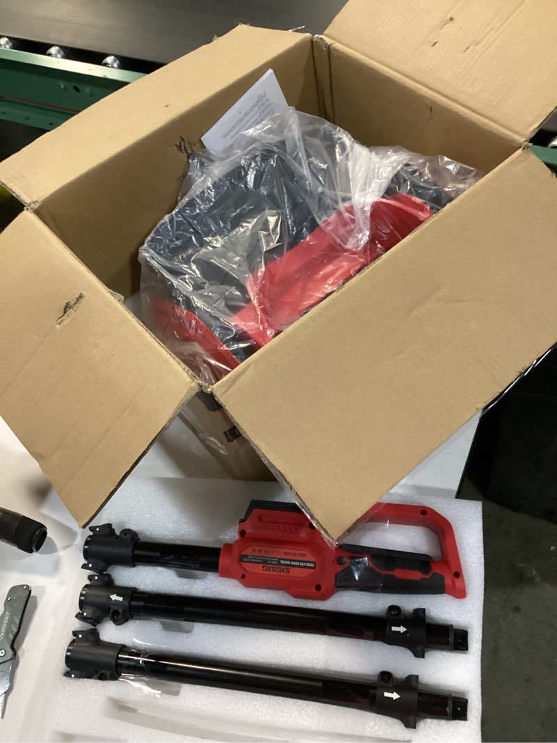 Condition photo showing Good Condition for Electric Snow Shovel for Milwaukee M18 18V Battery, 11" Brushless Snow Blower with Adjustable Handle, Max 26 FT Snow Thrower, Cordless Snow Shovel M18 for Driveway, Sidewalk, Patio, Deck (No Battery)