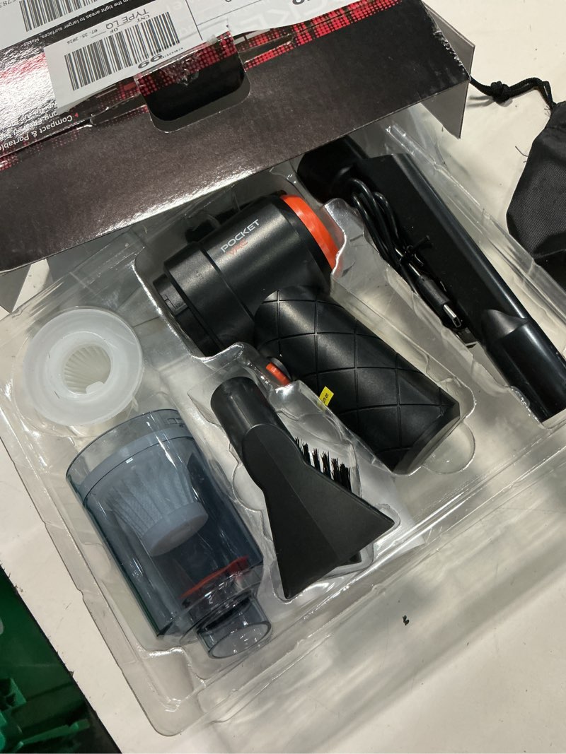 Condition photo showing Good Condition for pocket vac rechargeable handheld vacuum with accessories - new - cordless - portable - as seen on tv