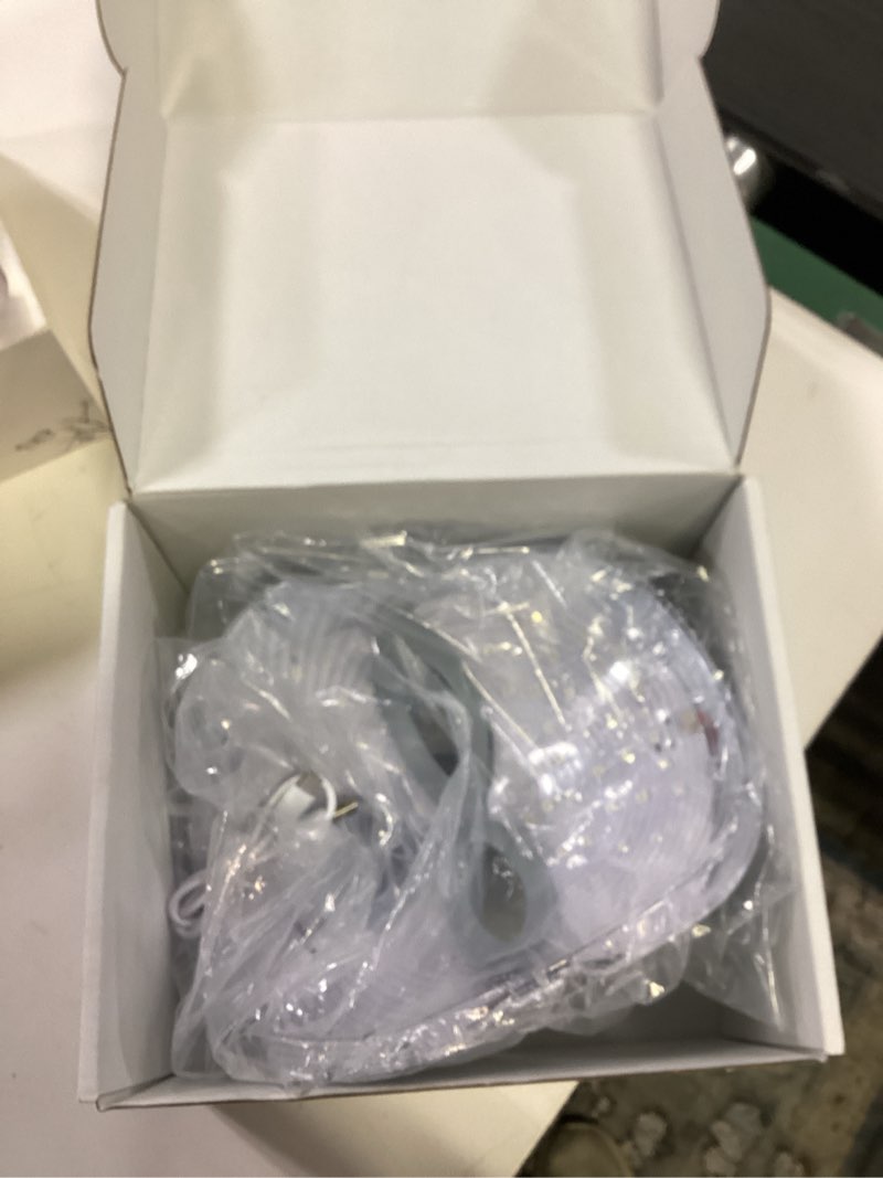 Condition photo showing As Is for 7-1 Colors LED Facial Skin Care Mask,Red Light Mask for Face, Cordless Led Face Mask Light,Salon or Home,White.