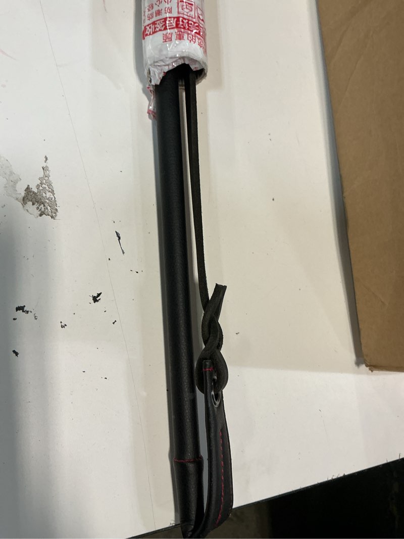 Condition photo showing Good Condition for pssopp cowhide dog agitation whip, dog teaser wand dogs training whip outdoor playing for pulling chasing chewing teasing training