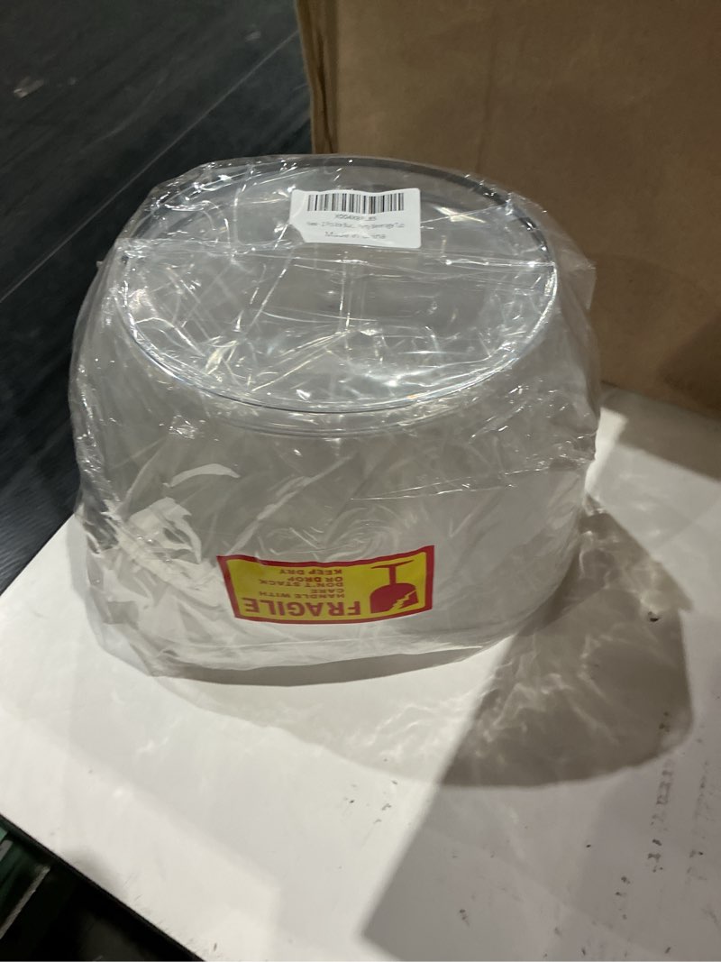 Condition photo showing New/Like New for 2 pcs ice bucket 4 liter champagne wine bucket clear acrylic beverage tub party drinks ice tub for wine chiller & party beverage tub