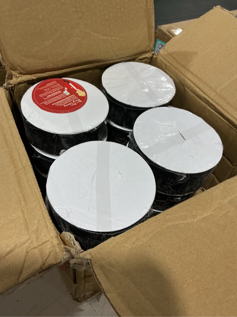 Condition photo showing New/Like New for xfasten butyl joist tape for decking, 2 inch x 50 feet (12-pack, 600ft) – waterproof and anti-corrosion deck flashing tape for joists, weatherproof butyl sealant for deck protection and longevity black 2 inch x 50 feet (12-pack 600ft total)