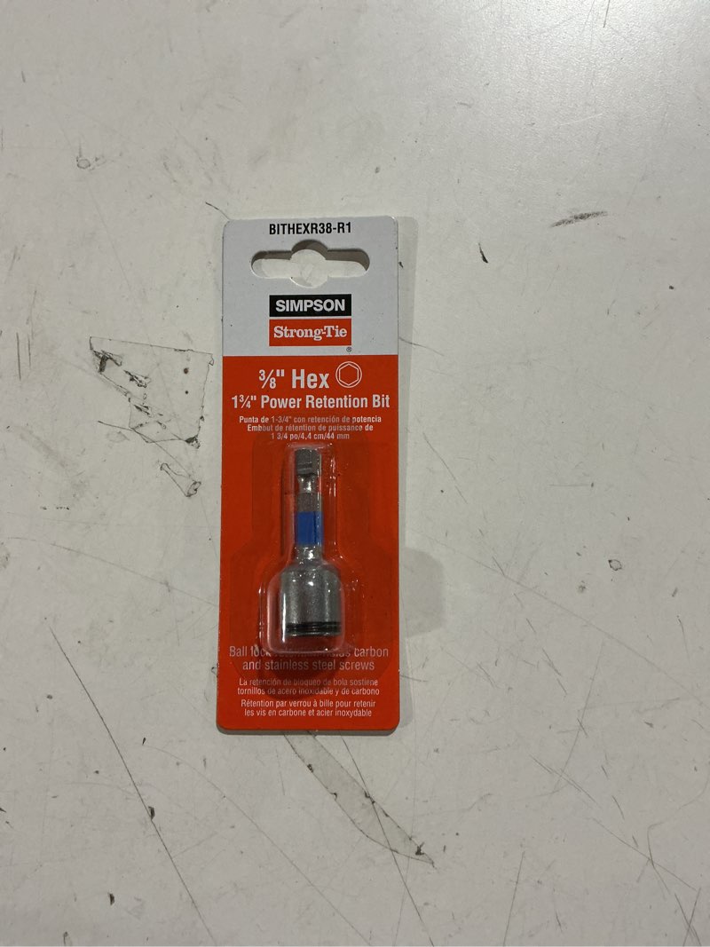 Simpson Strong-Tie 1-3/4-in 3/8-in Hex Screwdriver Bit