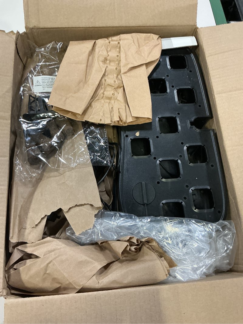 Condition photo showing As Is for Hydroponics Growing System Kit - 12 Pods Indoor Herb Garden with LED Grow Light, Adjustable Height up to 17", Auto Timer - Perfect Home, Birthday & Mother’s Day Gift for Women Black