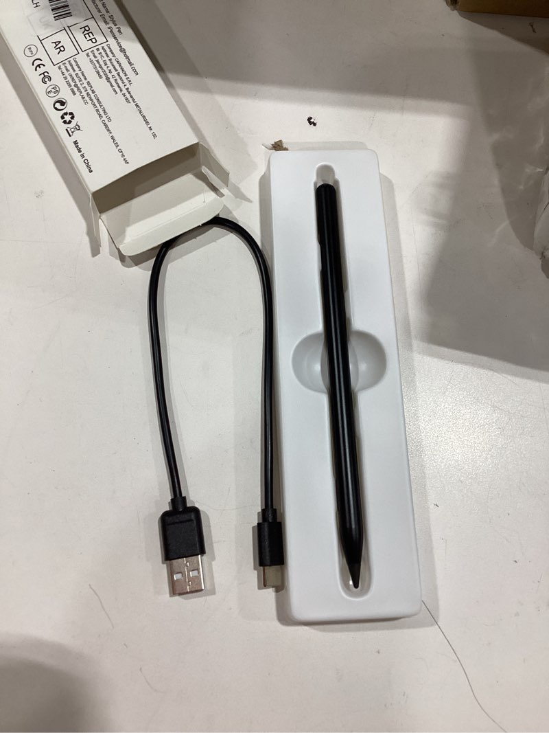 Condition photo showing Good Condition for ipad pencil for 9th & 10th generation, fast charge stylus pen for palm rejection and tilt sensitivity, compatible with ipad pro 11/12.9in, mini 5/6, ipad 6/7/8/9/10, air 3/4/5 balck