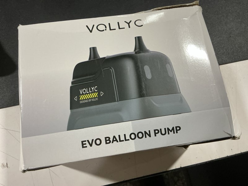 Condition photo showing Good Condition for VOLLYC Balloon Pump Electric, Dual Nozzle Balloon Inflator Air Pump, Fast & Easy Inflation for Party