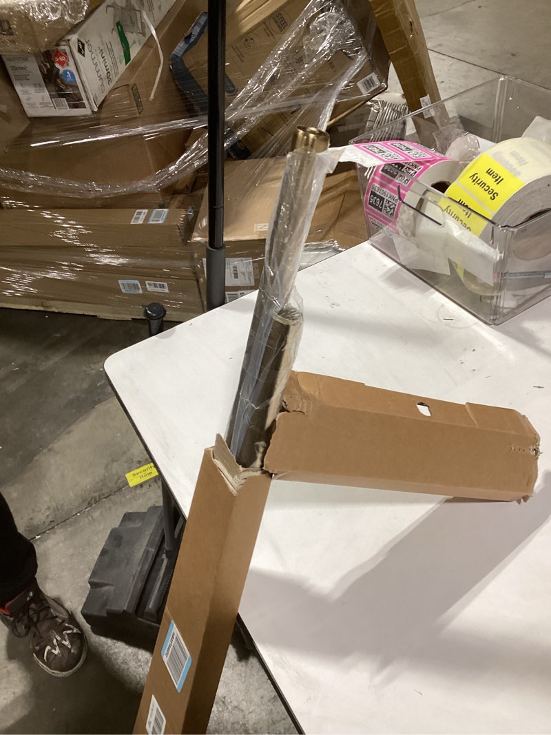 Condition photo showing Good Condition for Ivilon Drapery Window Curtain Rod - End Cap Style Design 1 Inch Pole. 72 to 144 Inch Color Warm Gold 72 to 144 in.