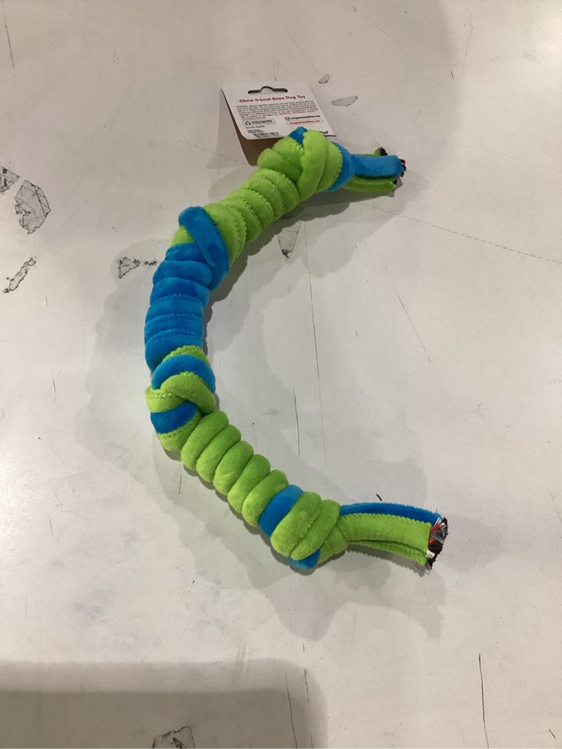 Condition photo showing New/Like New for My Pet & Me – 4-Knot Rope Dog Toy (21.6 Inch) – Durable Chew & Tug Toy for Medium & Large Dogs – Great for Tug of War, Dental Health, and Active Playtime 4-Knot Dog Rope Toy 21.6 Inch