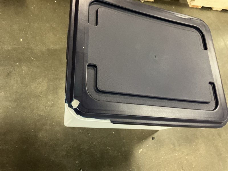 Condition photo showing As Is for office depot mobile file box, 55714