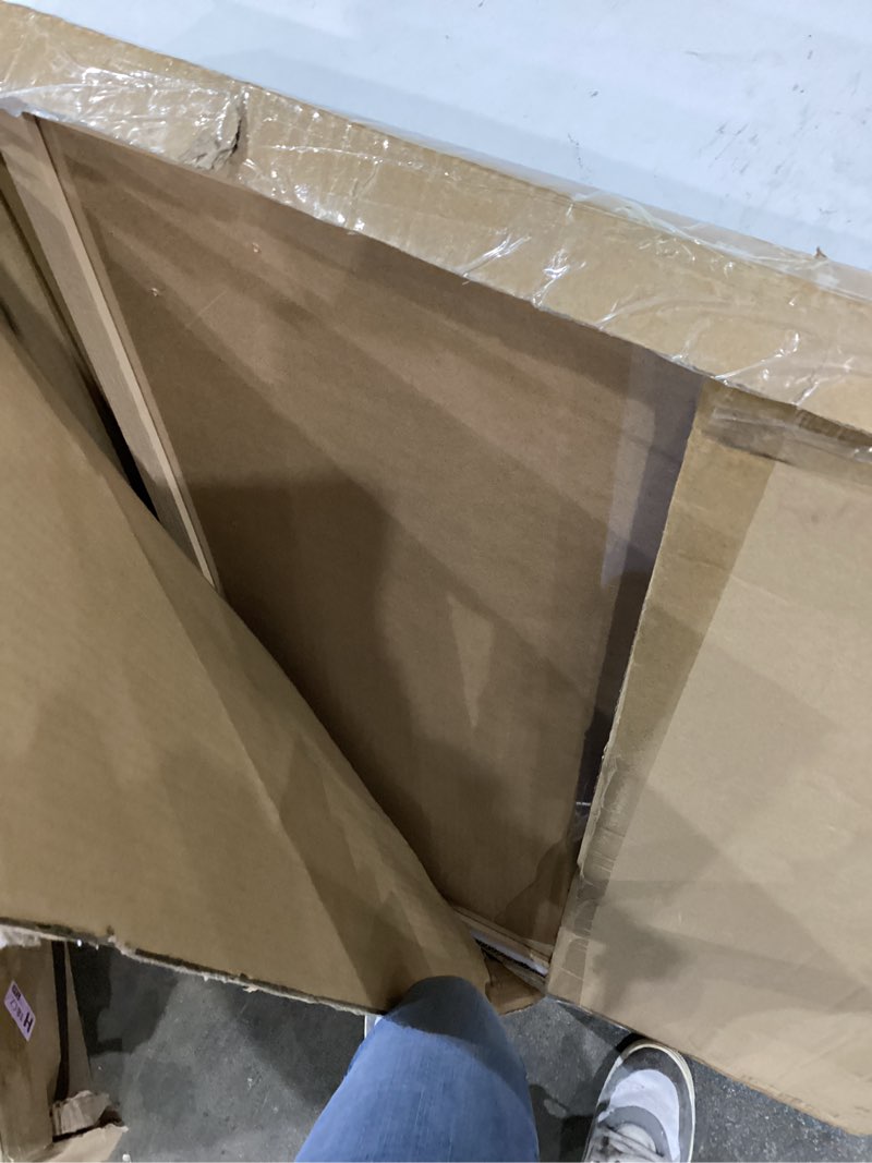 Condition photo showing Good Condition for natural 24x36 poster frames, rustic woodgrain 36x24 picture frame beige, extra large 24 by 36inch gallery family concert portrait photo frames anniversary/birthday/wedding/thank you/christmas gift natural beige 24x36in