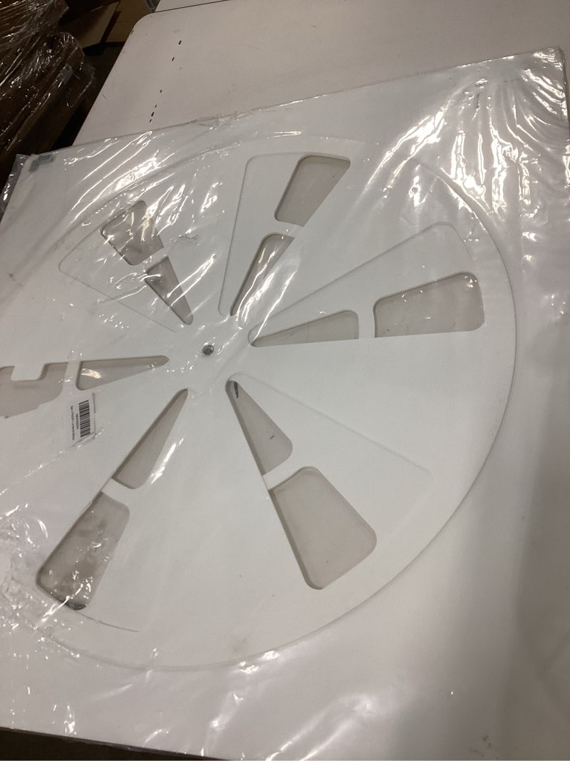 Condition photo showing Good Condition for (1 Pack)-24" x 24" Adjustable Office Vent Cover - Durable,For Flat Office Ceiling Vents Ceiling Air Deflector for Conditioner or Heat Air Deflector Magnetic Size approximately: 24.75X24.75IN