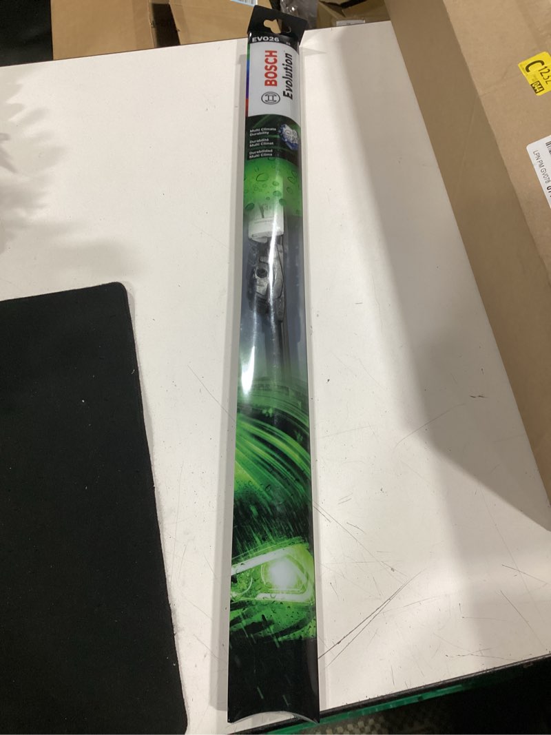 Condition photo showing New/Like New for bosch evo26 evolution beam wiper blade; 26" - single evo26 (26")