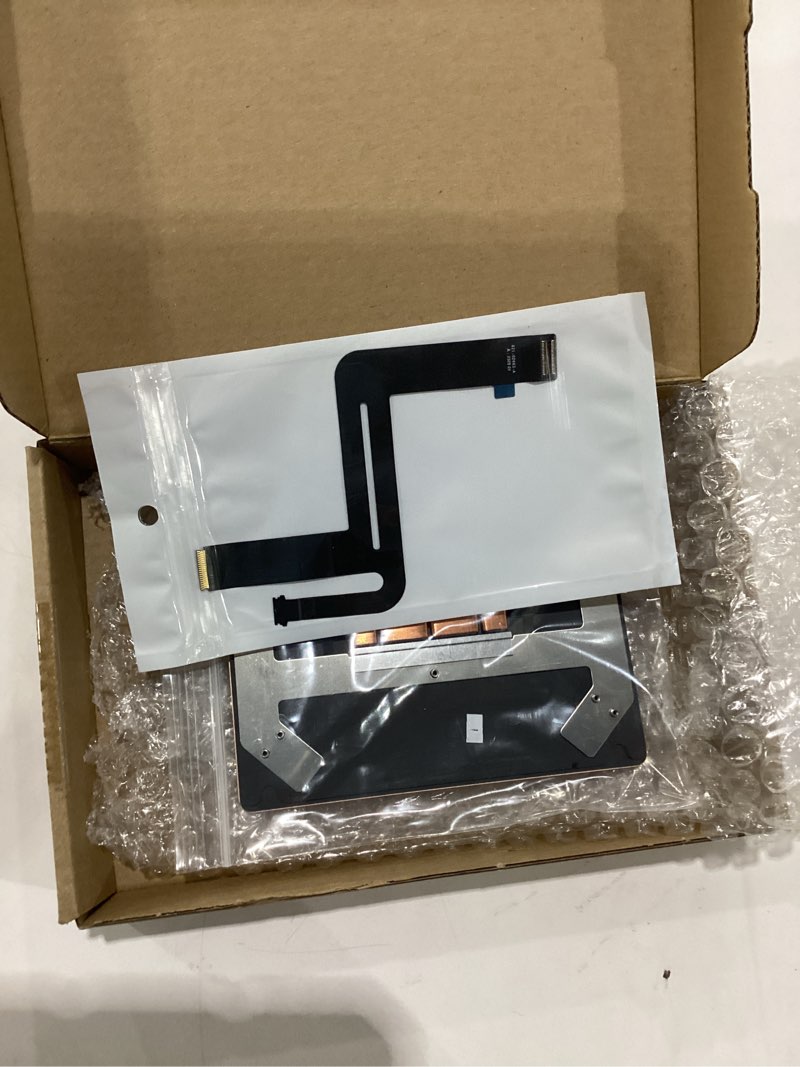 Condition photo showing New/Like New for hawson a2337 trackpad replacement for macbook air 13.3 inch m1 a2337 trackpad touchpad with cable 2020 year (gold) trackpad with cable gold