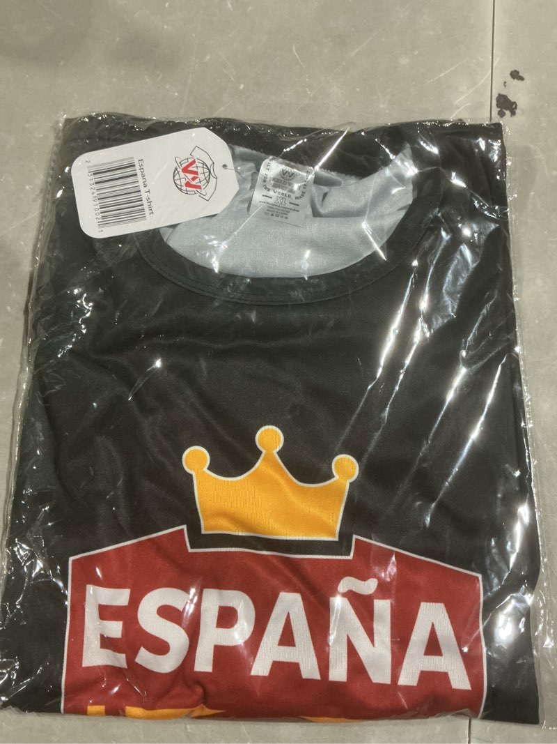 spanish national soccer team t-shirt x-large