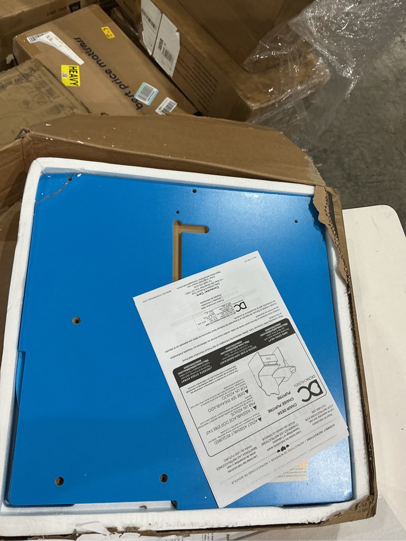 Condition photo showing As Is for delta children chair desk with storage bin, disney mickey mouse