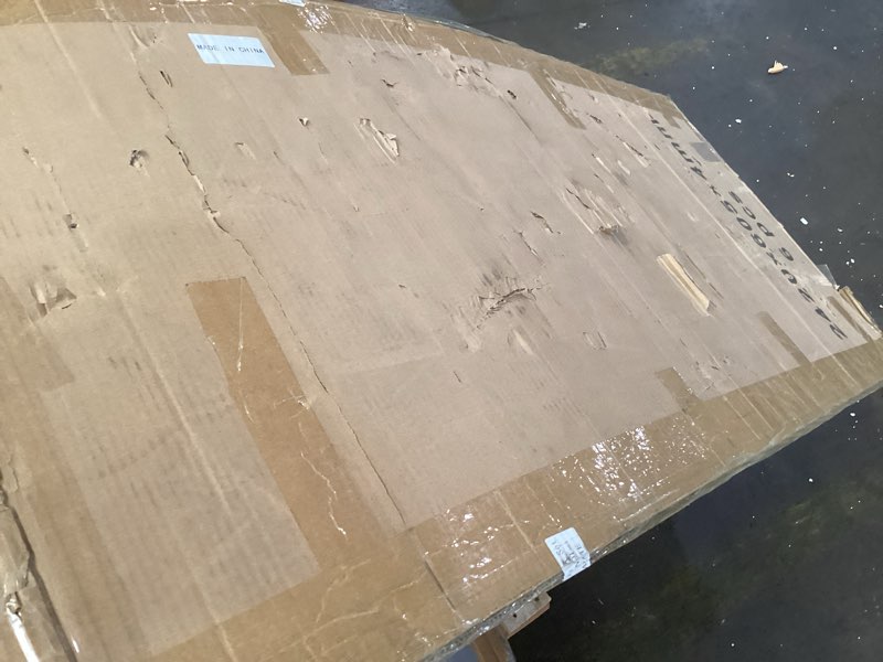Condition photo showing As Is for tatuo 6 pack 8' x 2' x 0.16'' polycarbonate greenhouse panels polycarbonate sheets twin-wall roof panels waterproof uv protected clear corrugated plastic roofing for greenhouse replacement 2' x 8' x 0.16'' 6