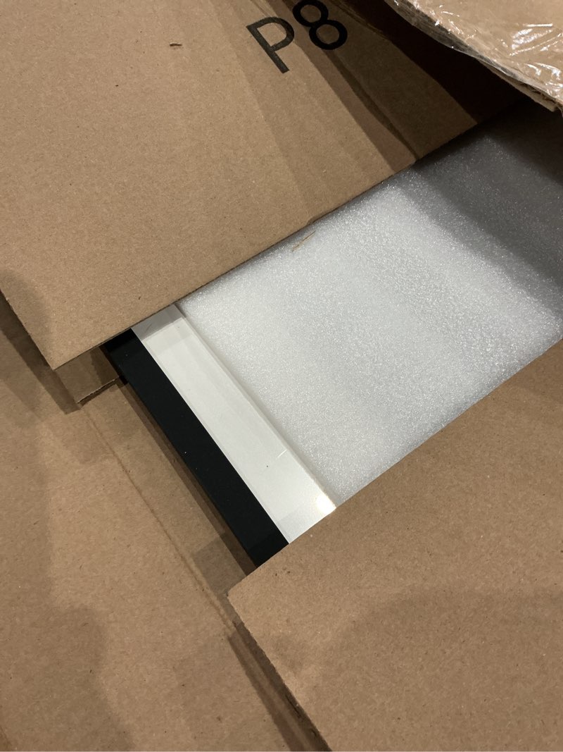 Condition photo showing As Is for upsimples 16x20 Picture Frame, Display Pictures 11x14 with Mat or 16 x 20 Without, Wall Hanging Poster Frame, Black, 1 Pack Black 16x20