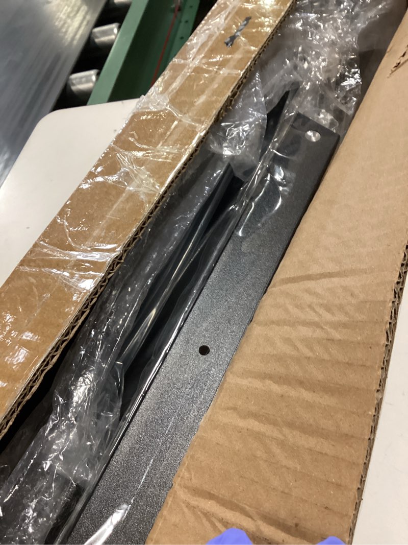 Condition photo showing New/Like New for hand rails for outdoor steps?stair handrail & indoor stair railing kit?railings for outdoor steps for fence & outdoor steps (1, black-with balusters, 4 step)