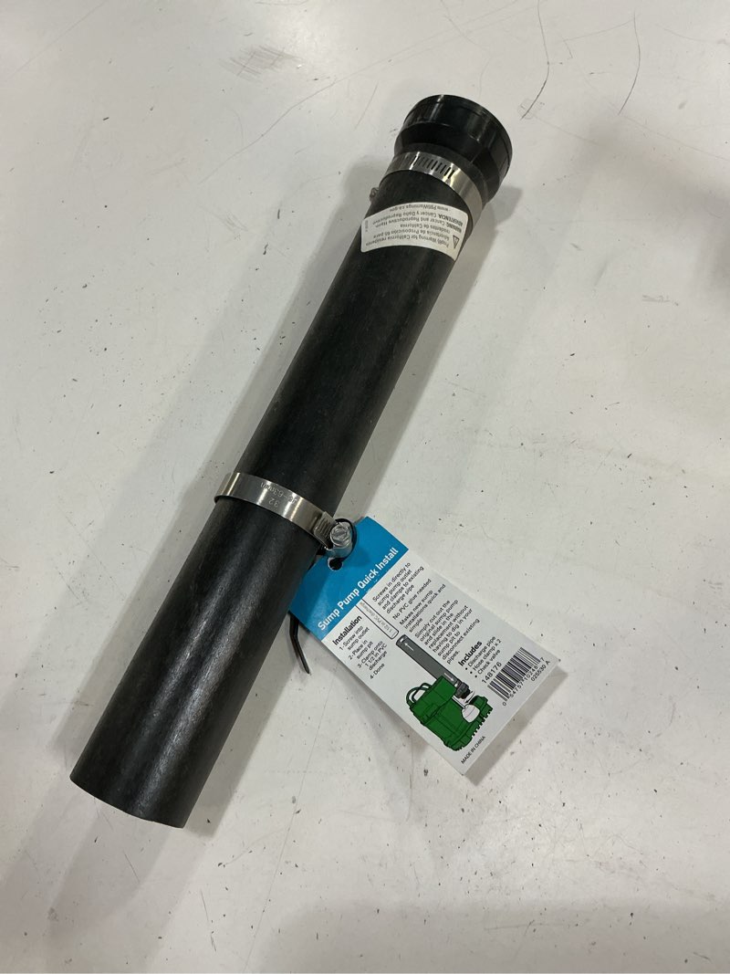 Condition photo showing Good Condition for h2opro 1-1/2-in pvc x mnpt pvc sch 40 check valve
