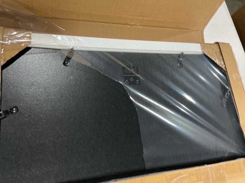 Condition photo showing New/Like New for threelove 16x16 frame white, display picture 12x12 with mat or 16x16 without mat, photo poster picture frame wall mounting home decor, 3 pcs 16x16 white-3pcs