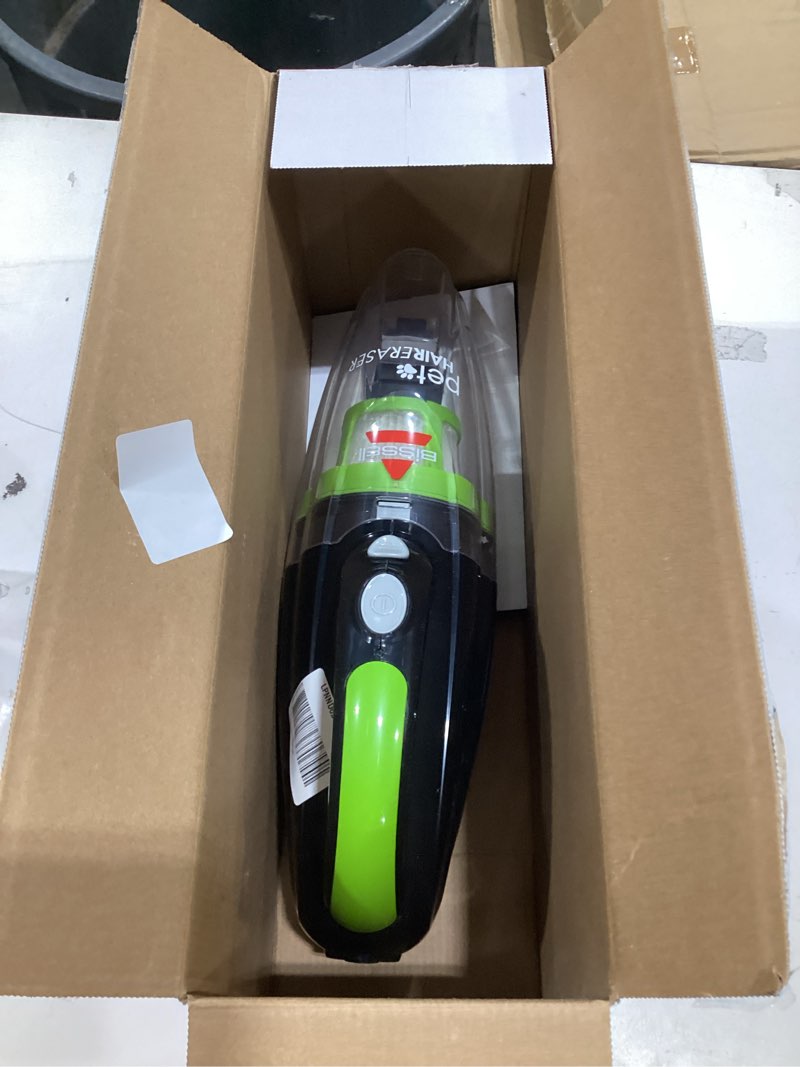 Condition photo showing As Is for bissell pet hair eraser cordless hand vacuum  1782