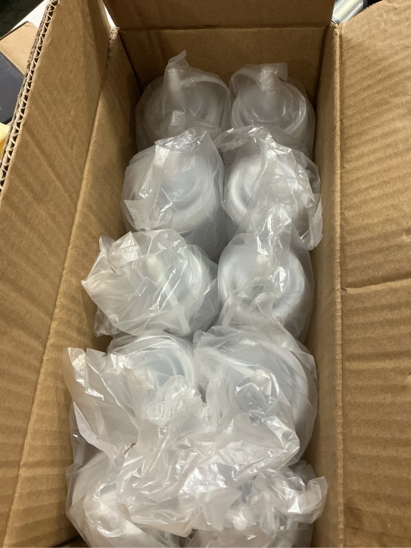 Condition photo showing New/Like New for Reli. Plastic Squeeze Bottles, 24 oz. | 10 Pack | Condiment Squeeze Bottles for Sauces | Clear w/Tethered Caps | 24 Ounce Hot Sauce, Ketchup | Condiments, Olive Oil, Liquids