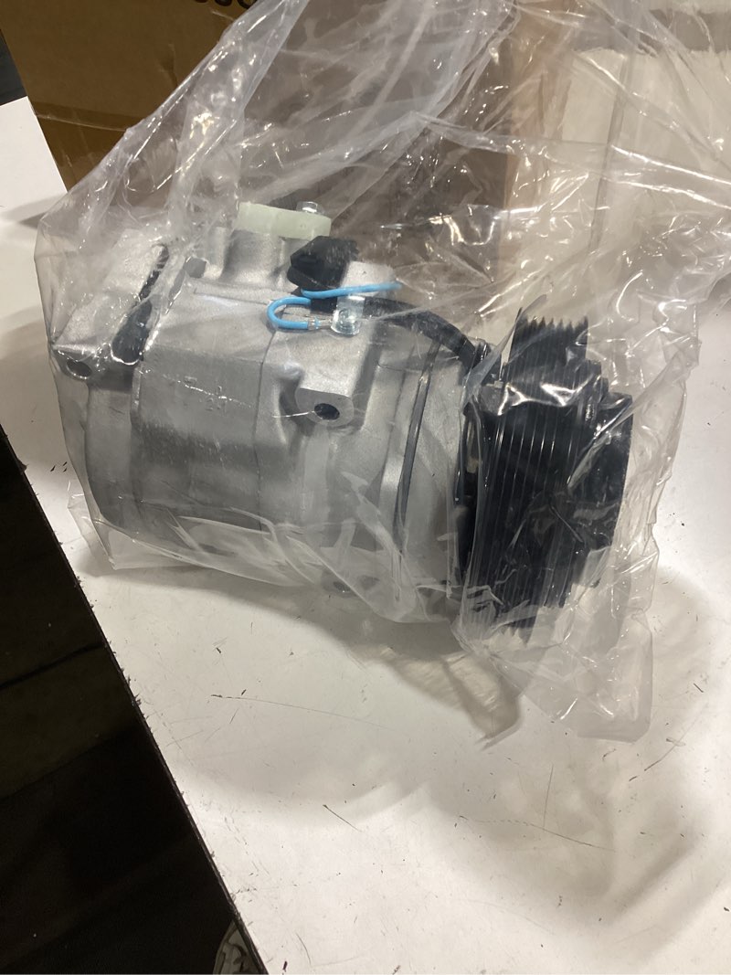 Condition photo showing Good Condition for ac compressor compatible with 3.5 honda odyssey 2008-2017, pilot 2009-2015, ridgeline 2009-2014, 3.7l acura mdx 2007-2013, zdx 2010-2013, a/c air conditioner, 38810rgla02, co10840c, 158334
