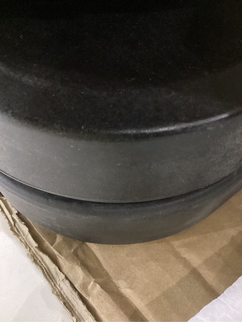 Condition photo showing Good Condition for FDW Folding Half Portable Foldable Table for Parties Backyard Events (White, 6 FT 70 * 29) (Black, 6 FT) Black 6 FT