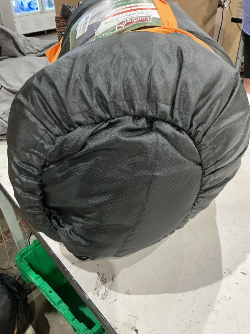 Condition photo showing Good Condition for large 0 degree sleeping bags for adults cold weather sleeping bag camping winter below zero 20 15 flannel big and tall xxl black-flannel 90*40in