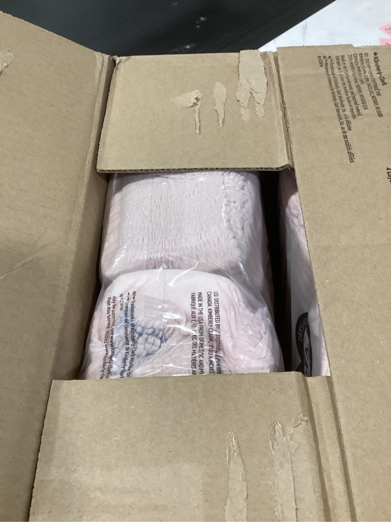 Condition photo showing Good Condition for Depend Fresh Protection Adult Diapers, Incontinence & Postpartum Bladder Leak Underwear for Women, Disposable, Maximum, Large, Blush, 72 Count (2 Packs of 36), Packaging May Vary Large 72