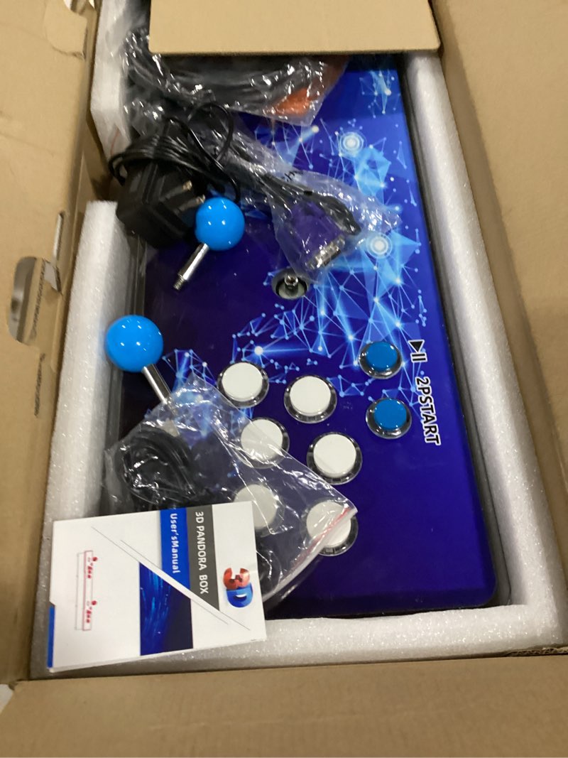 Condition photo showing As Is for 2026 Upgraded Arcade Console, Pandora Box,WiFi Download Games, Built in 36,800 Games,PSP/DC/N64 Simulators,3D Game, 4K HDMI Output, Suitable for TV/PC/Projector, 256GB TF Card, Retro Game Console Overall