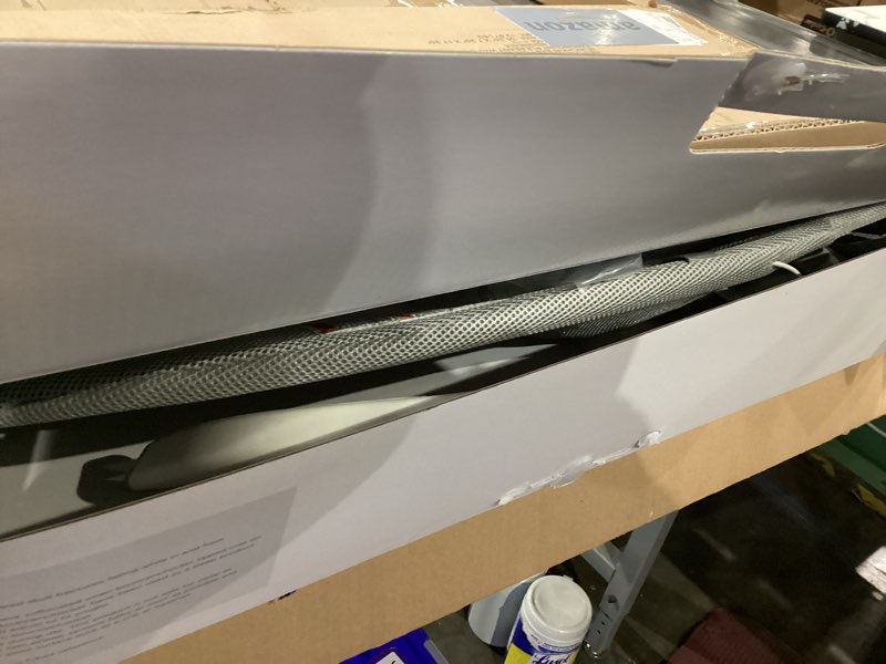 Condition photo showing As Is for Munchkin® Electric Baby Bouncer & Rocker with Digital Touch Display, Soothing Sounds & 3 Recline Positions - Automatic Bouncing & Rocking, Grey Electric Bouncer/Rocker