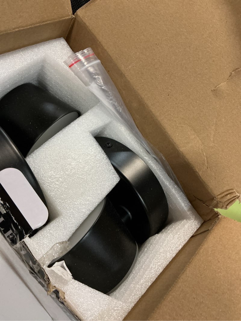 Condition photo showing Good Condition for ursola wall light set of two, led wall sconce with on/off switch usb charging port 110 volt hardwired wall lamp 350 rotatable up down sconces wall lighting (black) black 2 pcs hardwired