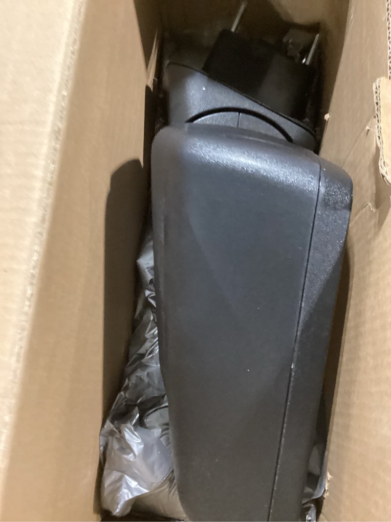 Condition photo showing Good Condition for Lqito Left Driver Side Mirror Compatible With 2019 2020 2021 2022 2023 2024 2025 GMC Sierra 1500 With Manual Folding Power Glass Heated Matte Black Replace#84732161,84309731(5Pins) L-5Pins Matte Black