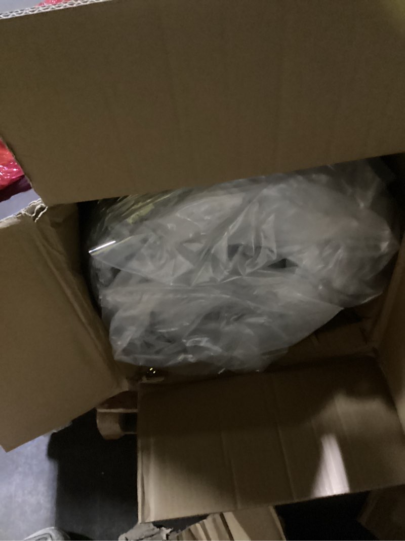 Condition photo showing Good Condition for possibly incomplete .bshomgi 4 in 1 futon sofa bed queen size - foldable convertible sleeper couch,teddy foam-filled compressed couch removable corduroy cover, space saving sofas for bedroom & dorm (black, 59” 2 seat) black 59” 2 seat