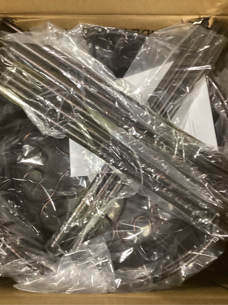 Condition photo showing Good Condition for Plant Stand, Heavy Duty Metal Plant Stand Indoor Outdoor, Tall 3 Tiers Plant Shelf for Multiple Plants Pots, Flower Pot Stand for Home, Patio & Garden, Brushed Copper Round-Brushed Copper