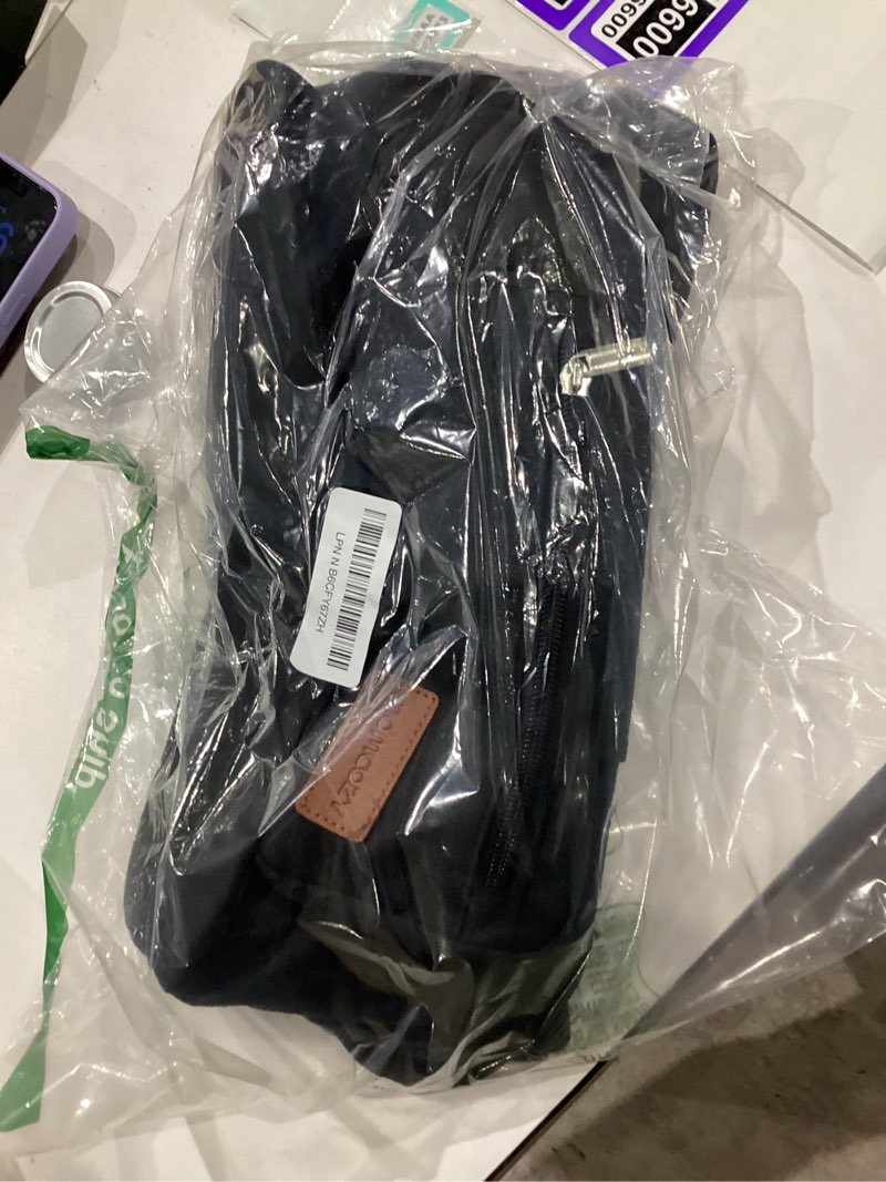 Condition photo showing Good Condition for momcozy universal stroller organizer with insulated cup holder detachable phone bag & shoulder strap, fits for stroller like uppababy, baby jogger, britax, bob, umbrella and pet stroller black