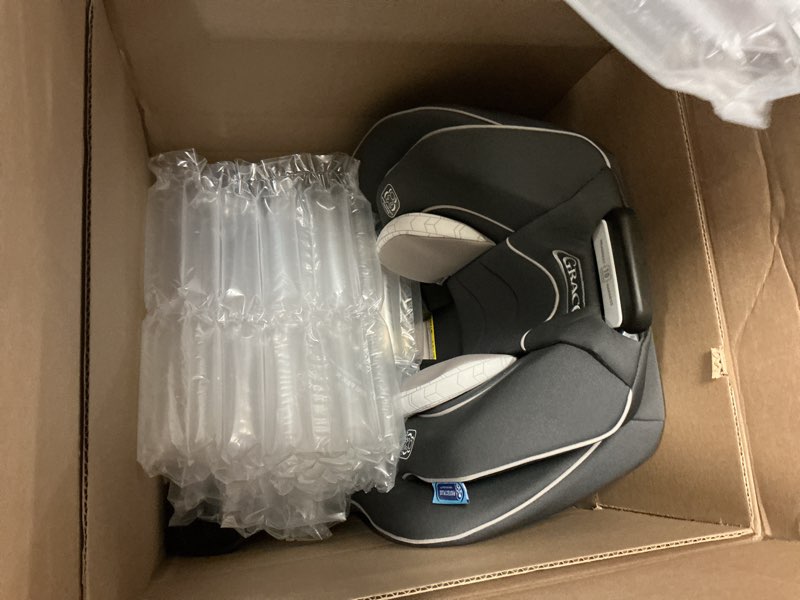 Condition photo showing Good Condition for graco extend2fit convertible car seat, rear and forward facing car seat with adjustable extension panel for extra legroom, great gift for baby shower or baby registry, redmond 2-in-1 redmond 2.0