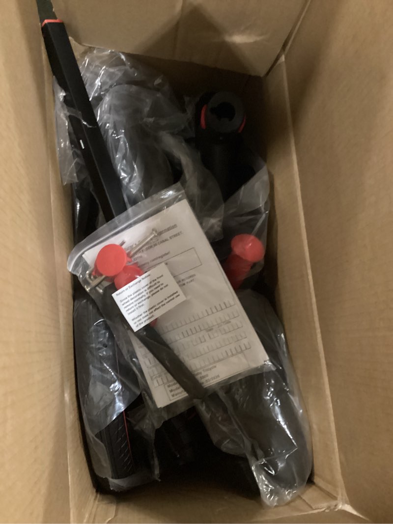 Condition photo showing Good Condition for jmmd 6 in 1 toddler bike with push handle for kids 18-60 months, 12" foldable balance bike with training wheels, pedals, brakes, kickstand, push tricycle toddler gift & toys for boy & girl black large