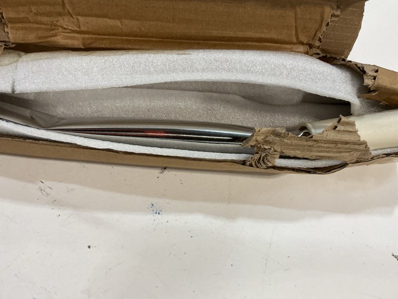 Condition photo showing As Is for Reallnaive 1 Pack Telescoping Skylight Pole with Hook up 47 to 63 Inch Wand for Blinds Tension Rod Blinds Shades Stainless Steel Adjustable Curtain Pull Wand for Skylight Cordless Window (Beige) 1 Beige up 47 to 63 Inch