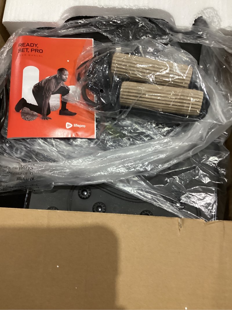 Condition photo showing Good Condition for Lifepro Vibration Plate Exercise Machine with Magnetic Acupoints - Full Body Vibration Platform for Beginners and Recovery - Ideal Lymphatic Drainage Massager for Muscle Toning and Overall Fitness Black