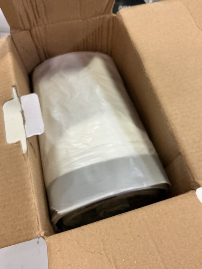 Condition photo showing New/Like New for plasticplace trash bags, compatible with simplehuman code b (200 count) white drawstring garbage liners 1.6 gallon / 6 liter, 12.5" x 15.5"