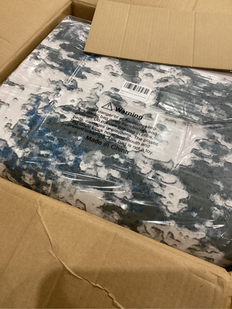 Ruggnovea Area Rug 8x10 Machine Washable Rug Vintage Traditional Floor Cover Foldable Thin Retro Ind