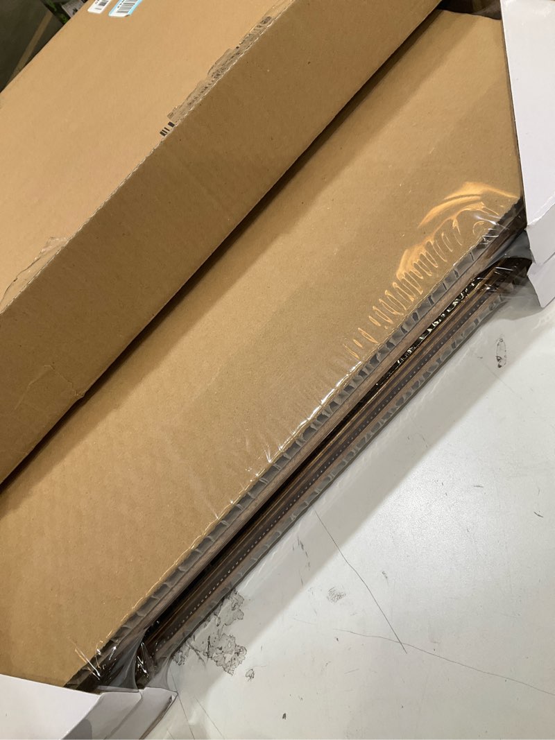 Condition photo showing Good Condition for 16x20 gold picture frame, 2 pack ornate vintage picture frames for wall or tabletop display, 16x20 photo frame gold with plexialass, display poster 11x14 with mat or 16x 20 without mat for antique déco