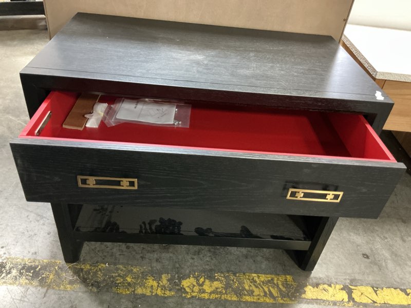 Condition photo showing Good Condition for  1 drawer side table