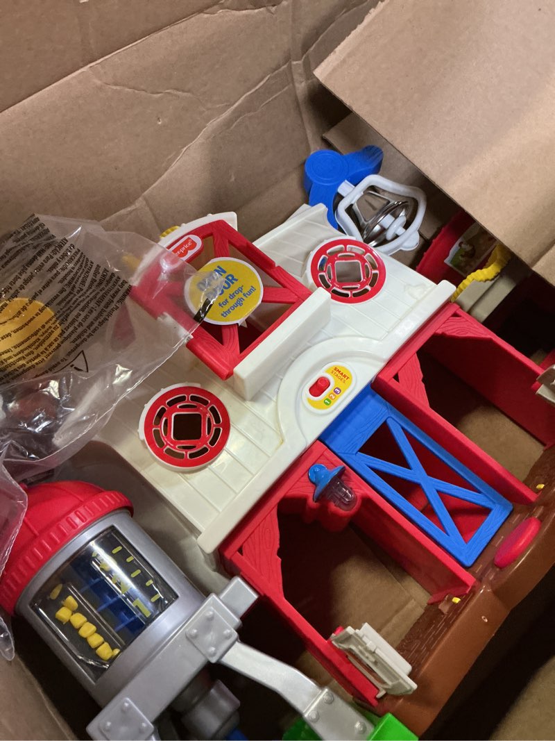 Condition photo showing As Is for Fisher-Price Little People Toddler Toy Caring Fun Animal Farm Playset, Music & Learning for Pretend Play Ages 1+ Years, Multilanguage Version Refreshed